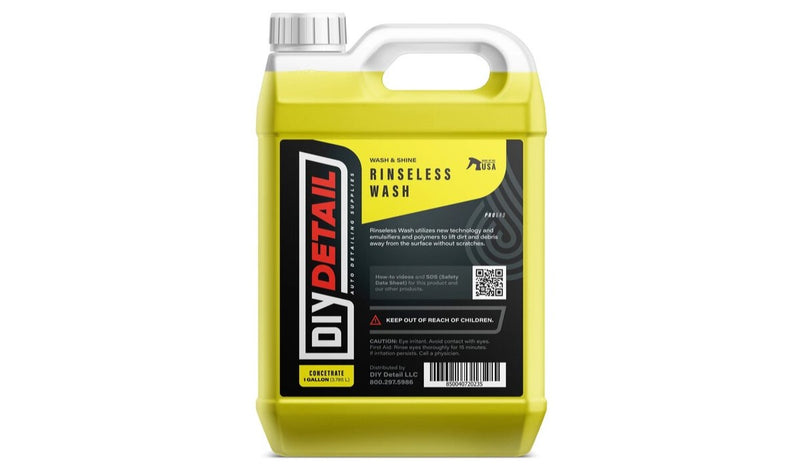 DIY Detail Rinseless Wash V2 – 3.78L 128oz