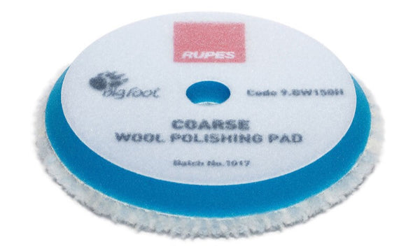 RUPES Blue Wool Polishing Pad Coarse - 130mm