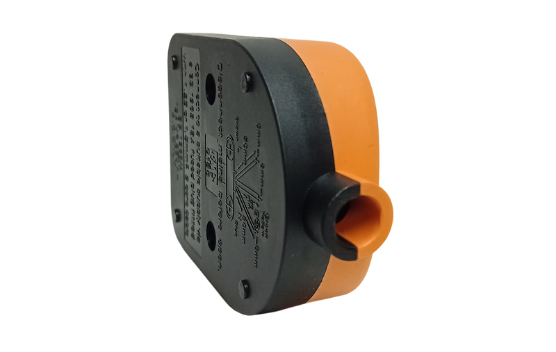 13amp Single Socket - Orange and Black Body