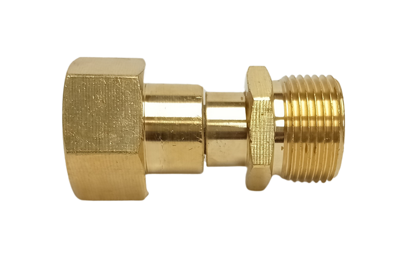 Connector - Stubby Trigger Swivel Joint M22F - M22M