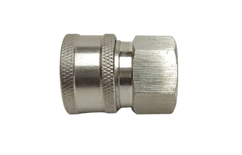 Connector - Quick Release 14.8mm Female - Stainless Steel 3/8" BSP Female