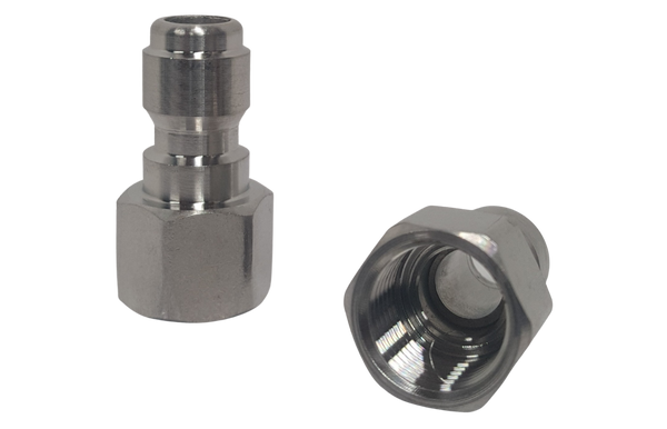 Quick Release Male Connector 11.6mm - Stainless Steel 3/8" BSP Female