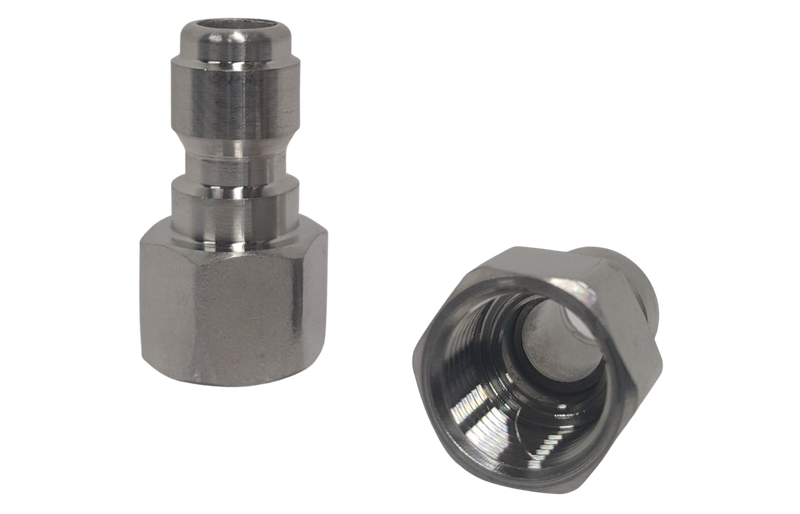 Quick Release Male Connector 11.6mm - Stainless Steel 3/8" BSP Female