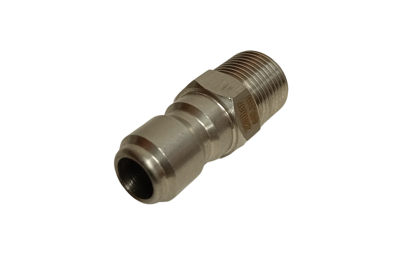 Quick Release Stainless Steel Connector 19.8 Male - 3/8 BSP Male "MAXI"