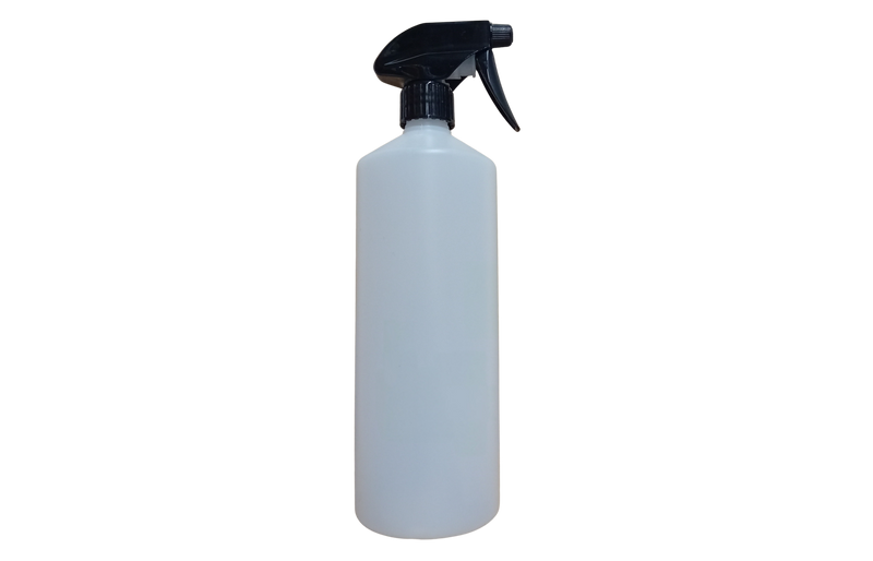 1L Spray Bottle with Premium General Purpose Spray Head - Black