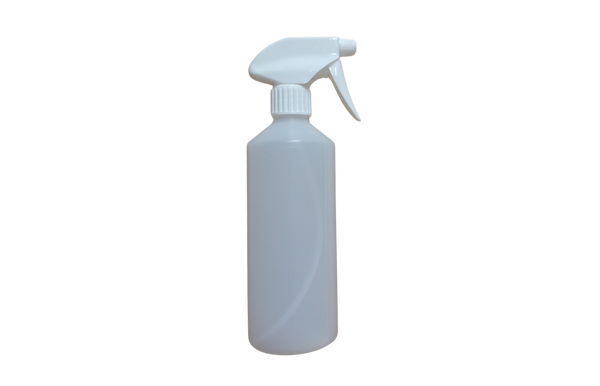 500ml Spray Bottle with Premium General Purpose Spray Head - White