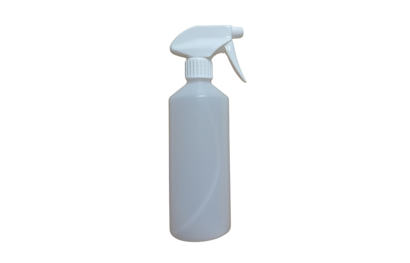 500ml Spray Bottle with Premium General Purpose Spray Head - White