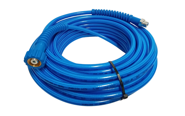 High Pressure Hose Super Slick Blue 200 BAR M22F x 3/8"M - 15M