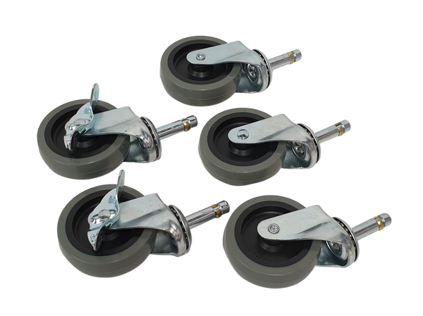 Grit Guard Dolly 3" Casters Upgrade Set - Grey